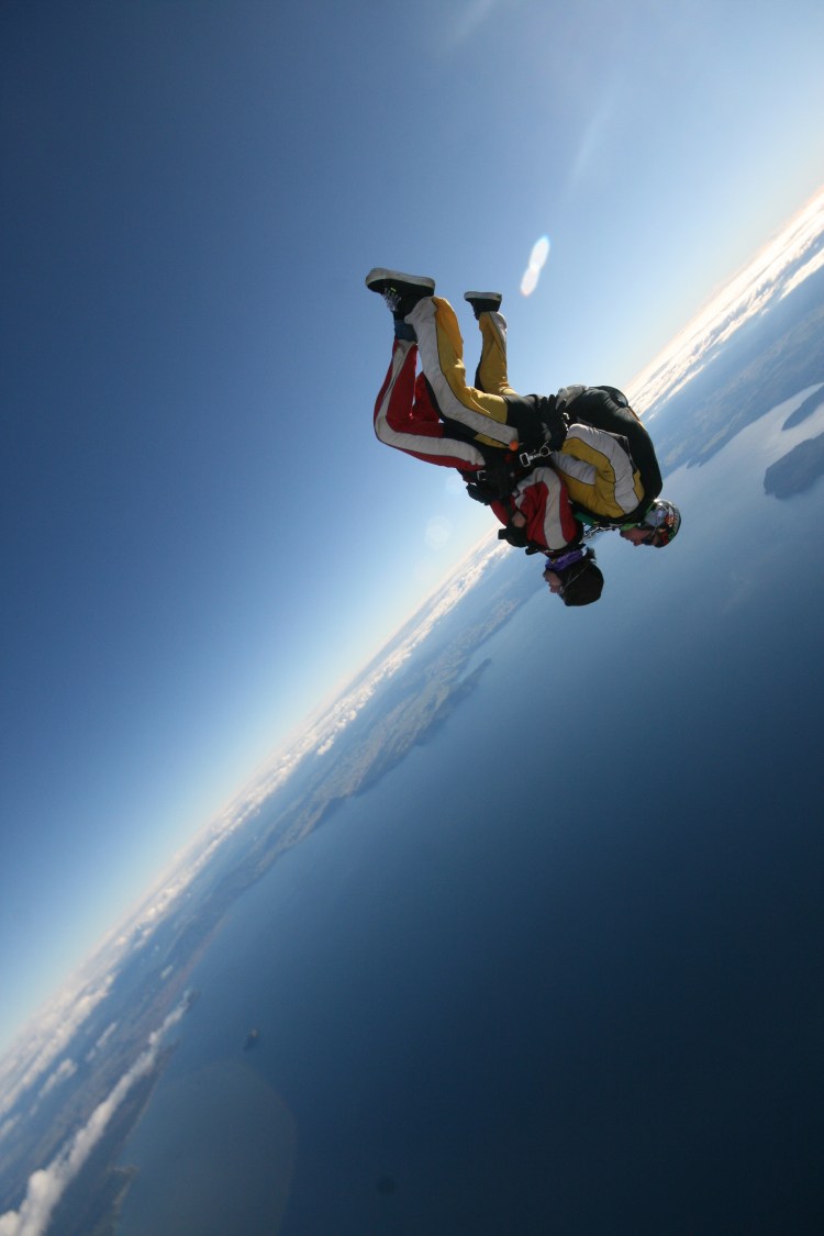 skydiving