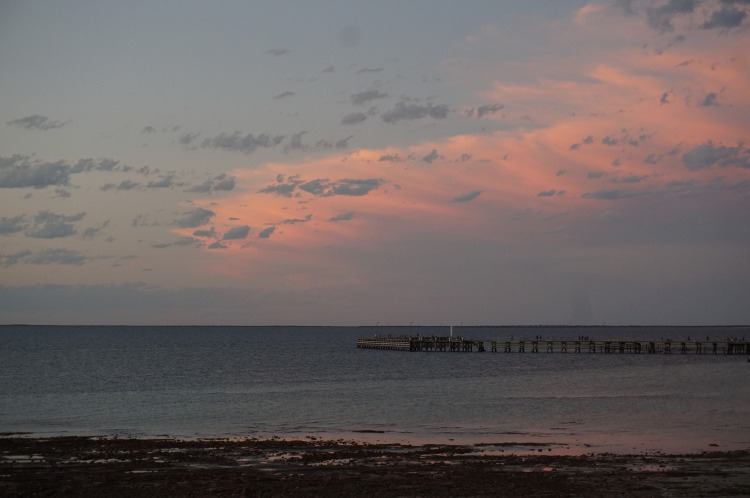 Fairy Floss Skies over the Jetty