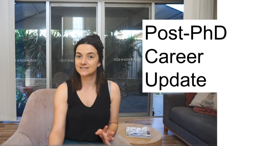 Navigating Careers Post PhD;&nbsp;Update
