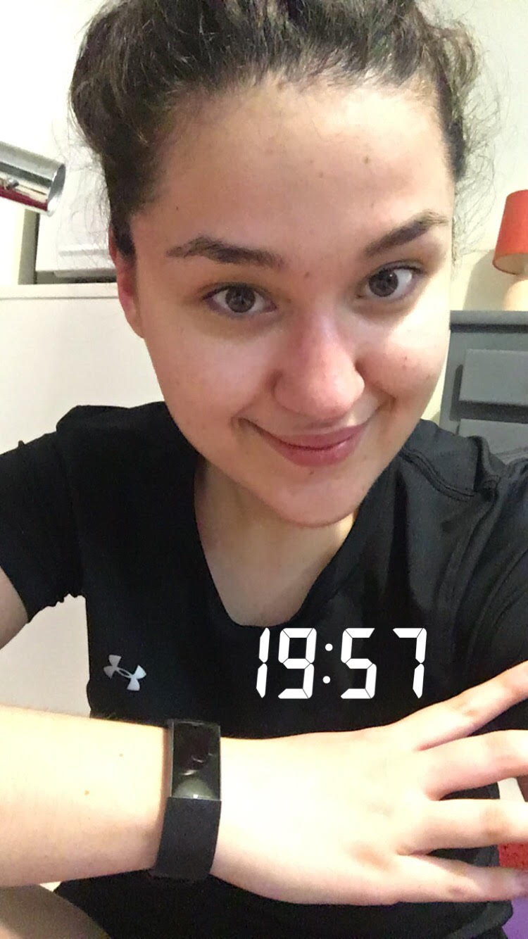 8 - after workout satisfied face